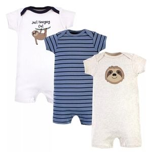 🎁NWT Sloth Baby Rompers